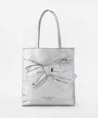 【トッカ/TOCCA】の【A4サイズ対応・一部カラー撥水】T CADEAU NEW BAG フラットトートバッグ 人気、トレンドファッション・服の通販 founy(ファニー) ファッション Fashion レディースファッション Fashion for Women バッグ Bags アシンメトリー Asymmetrical Style ジップ Zip, Zipper 財布 Wallet, Purse 雑誌 Magazine, Fashion Magazine トレンド Trend, Trending Now ポケット Pocket, Pocket Detail メタリック Metallic, Shiny Finish リボン Ribbon, Bow S/S・春夏 SS, Spring/Summer, Warm Season おすすめ Recommended / Our Picks 夏 Summer エレガント 上品 Elegant ギフト プレゼント Gift / Present 2025年 2025 2025春夏・S/S Spring/Summer 2025 SS25 thumbnail シルバー|ID: prp329100004527021 ipo3291000000034134679
