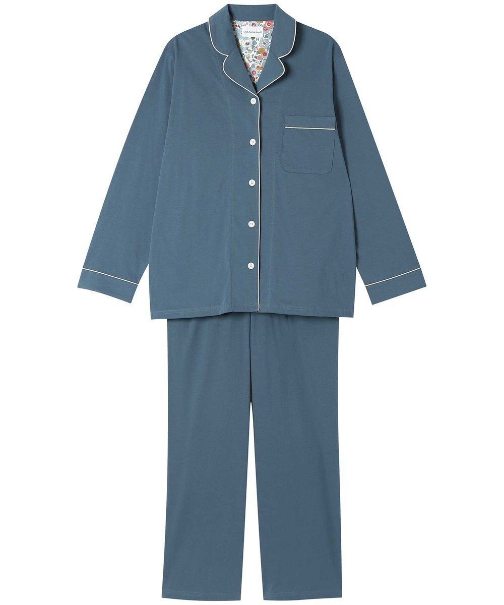 【ウンナナクール/une nana cool】の【綿100%】ハイゲージ天竺パジャマ MADE WITH LIBERTY FABRIC インテリア・キッズ・メンズ・レディースファッション・服の通販 founy(ファニー) 　ファッション　Fashion　レディースファッション　Fashion for Women　パイピング　Piping, Trim Design　パジャマ　Pajamas, Sleepwear　おすすめ　Recommended / Our Picks　ギフト プレゼント　Gift / Present　BU|ID: prp329100004527033 ipo3291000000032552553