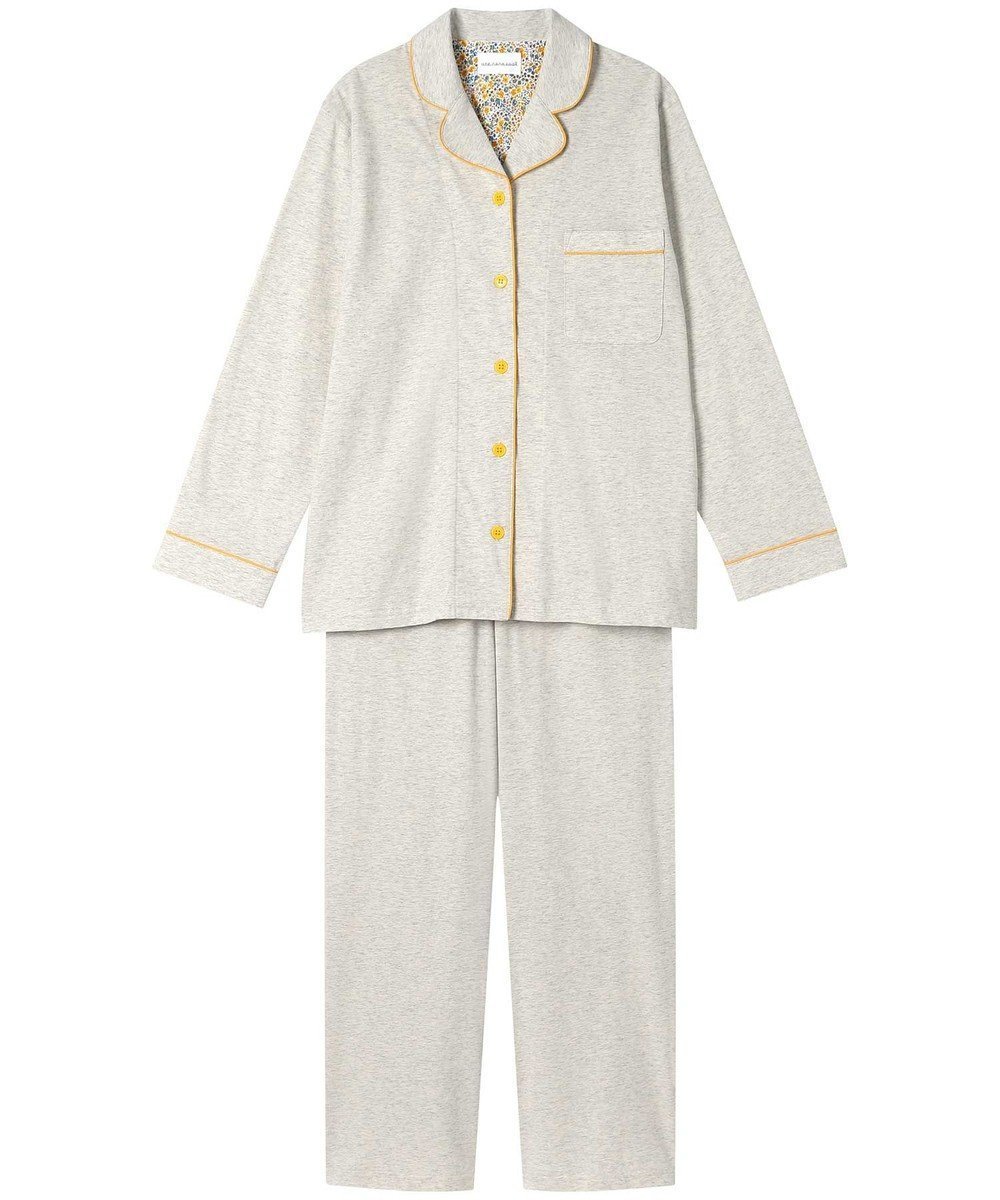 【ウンナナクール/une nana cool】の【綿100%】ハイゲージ天竺パジャマ MADE WITH LIBERTY FABRIC インテリア・キッズ・メンズ・レディースファッション・服の通販 founy(ファニー) 　ファッション　Fashion　レディースファッション　Fashion for Women　パイピング　Piping, Trim Design　パジャマ　Pajamas, Sleepwear　おすすめ　Recommended / Our Picks　ギフト プレゼント　Gift / Present　IV|ID: prp329100004527033 ipo3291000000032552567
