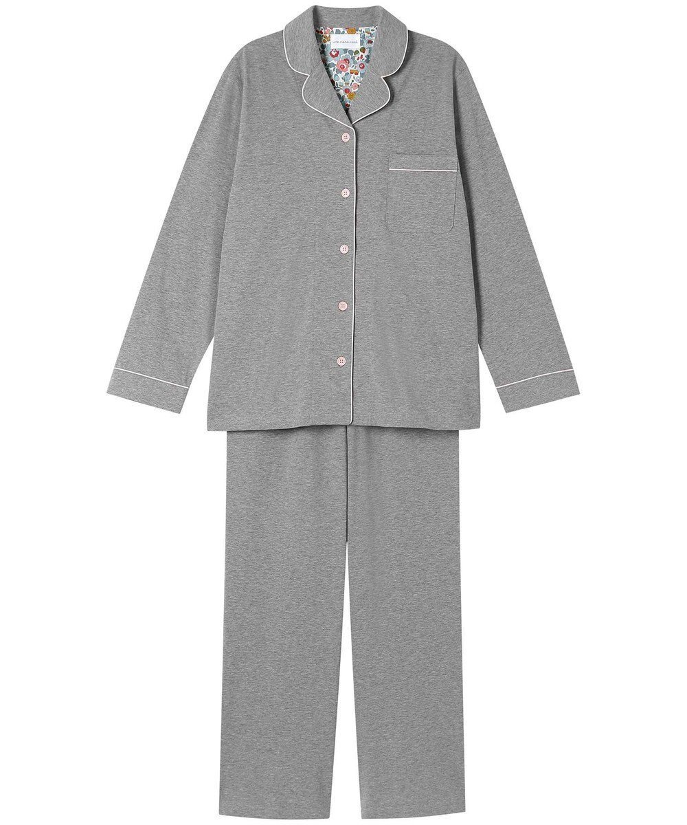 【ウンナナクール/une nana cool】の【綿100%】ハイゲージ天竺パジャマ MADE WITH LIBERTY FABRIC インテリア・キッズ・メンズ・レディースファッション・服の通販 founy(ファニー) 　ファッション　Fashion　レディースファッション　Fashion for Women　パイピング　Piping, Trim Design　パジャマ　Pajamas, Sleepwear　おすすめ　Recommended / Our Picks　ギフト プレゼント　Gift / Present　LG|ID: prp329100004527033 ipo3291000000032552574