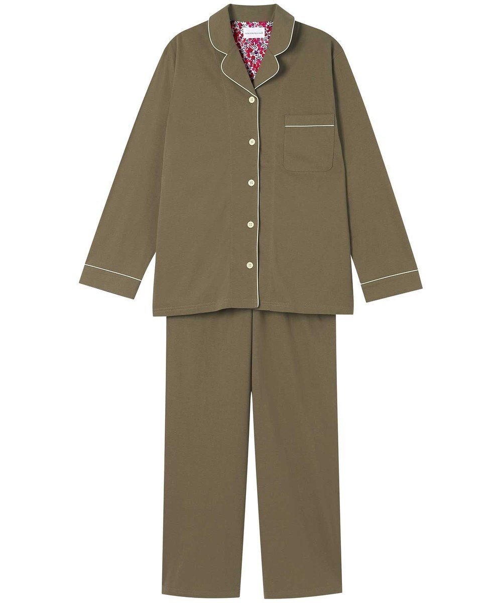 【ウンナナクール/une nana cool】の【綿100%】ハイゲージ天竺パジャマ MADE WITH LIBERTY FABRIC インテリア・キッズ・メンズ・レディースファッション・服の通販 founy(ファニー) 　ファッション　Fashion　レディースファッション　Fashion for Women　パイピング　Piping, Trim Design　パジャマ　Pajamas, Sleepwear　おすすめ　Recommended / Our Picks　ギフト プレゼント　Gift / Present　OB|ID: prp329100004527033 ipo3291000000032552575