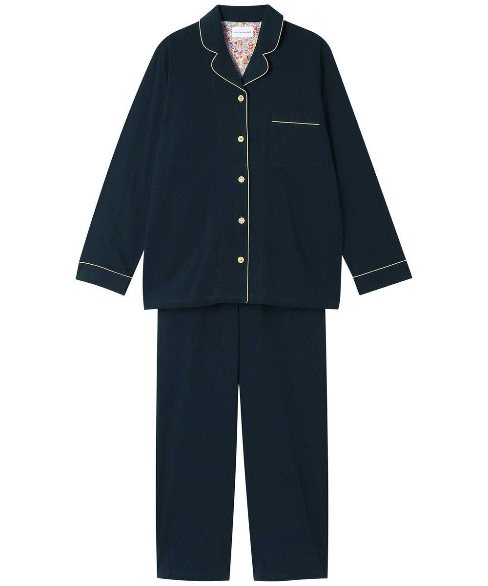 【ウンナナクール/une nana cool】の【綿100%】ハイゲージ天竺パジャマ MADE WITH LIBERTY FABRIC インテリア・キッズ・メンズ・レディースファッション・服の通販 founy(ファニー) 　ファッション　Fashion　レディースファッション　Fashion for Women　パイピング　Piping, Trim Design　パジャマ　Pajamas, Sleepwear　おすすめ　Recommended / Our Picks　ギフト プレゼント　Gift / Present　VI|ID: prp329100004527033 ipo3291000000032552582