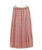 【ジェイプレスヨークストリート/J.PRESS YORK STREET】の【WOMEN】オリジナルタイルプリント ワイドプリーツスカート レッド系5|ID: prp329100004527034 ipo3291000000032014911