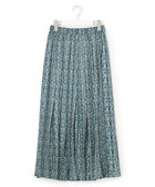 【ジェイプレスヨークストリート/J.PRESS YORK STREET】の【WOMEN】オリジナルタイルプリント ワイドプリーツスカート ネイビー系5|ID: prp329100004527034 ipo3291000000032014912