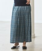 【ジェイプレスヨークストリート/J.PRESS YORK STREET】の【WOMEN】オリジナルタイルプリント ワイドプリーツスカート ネイビー系5|ID: prp329100004527034 ipo3291000000032734772