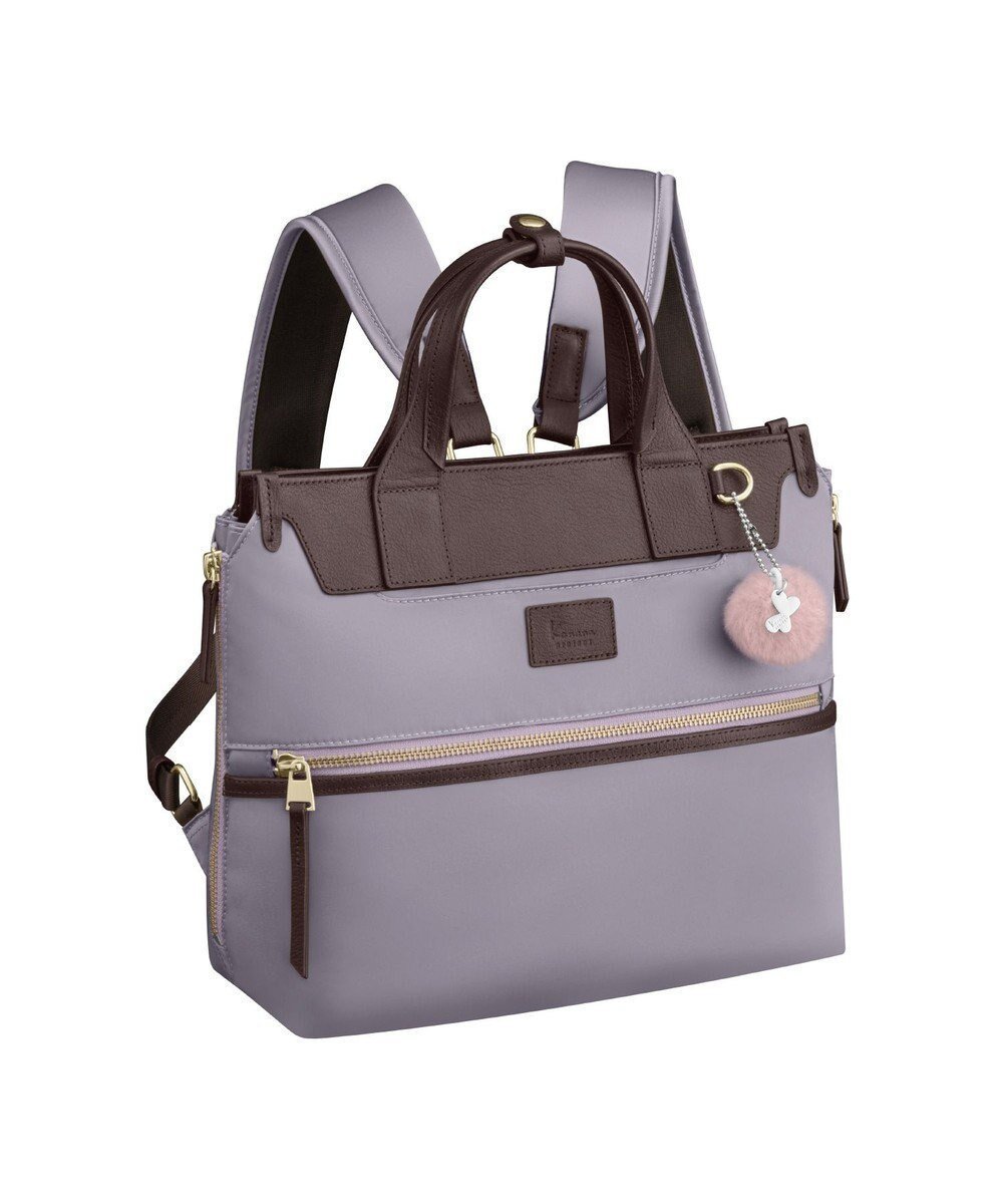 【エースバッグズアンドラゲッジ/ACE BAGS & LUGGAGE】のKanana project PJ-14 リュックサック 17314 カナナプロジェクト トートバッグ 2WAY インテリア・キッズ・メンズ・レディースファッション・服の通販 founy(ファニー) 　ファッション　Fashion　レディースファッション　WOMEN　バッグ　Bag　傘　Umbrella　抗菌　Antibacterial　トラベル　Travel　フォルム　Form　フロント　Front　ポケット　Pocket　リュック　Ruck Sack　リラックス　Relax　再入荷　Restock/Back In Stock/Re Arrival　ラベンダーピンク|ID: prp329100004527036 ipo3291000000032014923