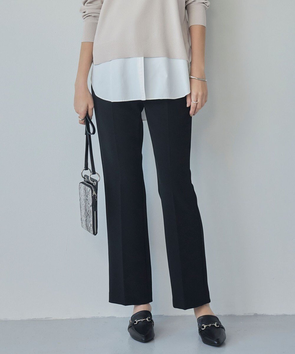 【アイシービー/iCB】の【洗える】TaPeダブルクロス セミフレアパンツ 人気、トレンドファッション・服の通販 founy(ファニー) 　ファッション　Fashion　レディースファッション　WOMEN　パンツ　Pants　エレガント 上品　Elegant　春　Spring　洗える　Washable　ストレッチ　Stretch　セットアップ　Set Up　センター　Center　ダブル　Double　S/S・春夏　Ss・Spring/Summer　おすすめ　Recommend　夏　Summer　2024年　2024　2024春夏・S/S　Ss,Spring/Summer,2024　セレモニー　Ceremony　 other-1|ID: prp329100004527037 ipo3291000000032014926
