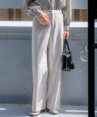 【23区/NIJYUSANKU】の【VERY3月号掲載/洗える】TRコンフォートストレッチ ワイドパンツ アイボリー系|ID: prp329100004527038 ipo3291000000035608037