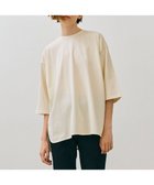 【ベイジ,/BEIGE,】の【BEIGE,ecru/WEB限定・洗える】JERSEY STITCH / コットンオーバサイズトップス Ecru|ID: prp329100004527046 ipo3291000000032014963