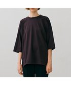 【ベイジ,/BEIGE,】の【BEIGE,ecru/WEB限定・洗える】JERSEY STITCH / コットンオーバサイズトップス Bordeaux|ID: prp329100004527046 ipo3291000000032014965