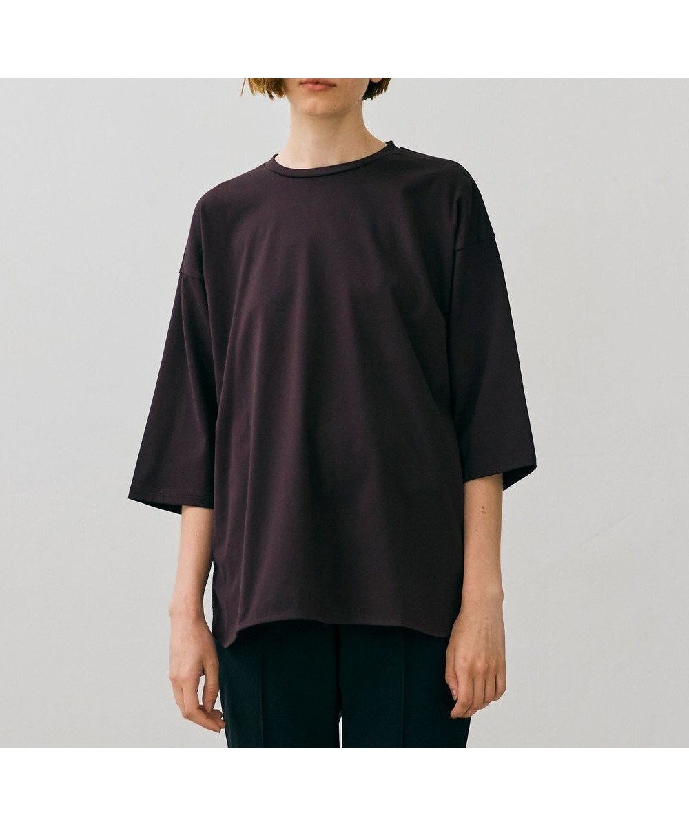 【ベイジ,/BEIGE,】の【BEIGE,ecru/WEB限定・洗える】JERSEY STITCH / コットンオーバサイズトップス インテリア・キッズ・メンズ・レディースファッション・服の通販 founy(ファニー) 　ファッション　Fashion　レディースファッション　WOMEN　トップス・カットソー　Tops/Tshirt　シャツ/ブラウス　Shirts/Blouses　ロング / Tシャツ　T-Shirts　カットソー　Cut and Sewn　カットソー　Cut And Sew　夏　Summer　S/S・春夏　Ss・Spring/Summer　洗える　Washable　A/W・秋冬　Aw・Autumn/Winter・Fw・Fall-Winter　Bordeaux|ID: prp329100004527046 ipo3291000000032014965