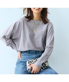 【23区/NIJYUSANKU】の【洗える/ご好評につきカラー追加】ヴィスコースストレッチ ドルマン ニット ライトグレー系|ID: prp329100004527050 ipo3291000000032014983