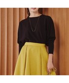 【23区/NIJYUSANKU】の【洗える/ご好評につきカラー追加】ヴィスコースストレッチ ドルマン ニット ダークブラウン系|ID: prp329100004527050 ipo3291000000033294747