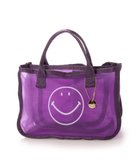 【アンビリオン/UNBILLION】のcachecache スマイルモチーフメッシュバッグインバッグ 人気、トレンドファッション・服の通販 founy(ファニー) ファッション Fashion レディースファッション Fashion for Women バッグ Bags カラフル Colorful Design ハンド Hand, Handmade ミックス Mix, Mixed Style メッシュ Mesh, Net Fabric モチーフ Motif, Design Theme 再入荷 Restock / Back in Stock thumbnail パープル|ID: prp329100004527052 ipo3291000000035714076