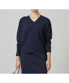 【アイシービー/iCB】の【洗える】 クロスコンビ Vネックプルオーバー ネイビー系|ID: prp329100004527056 ipo3291000000032015010