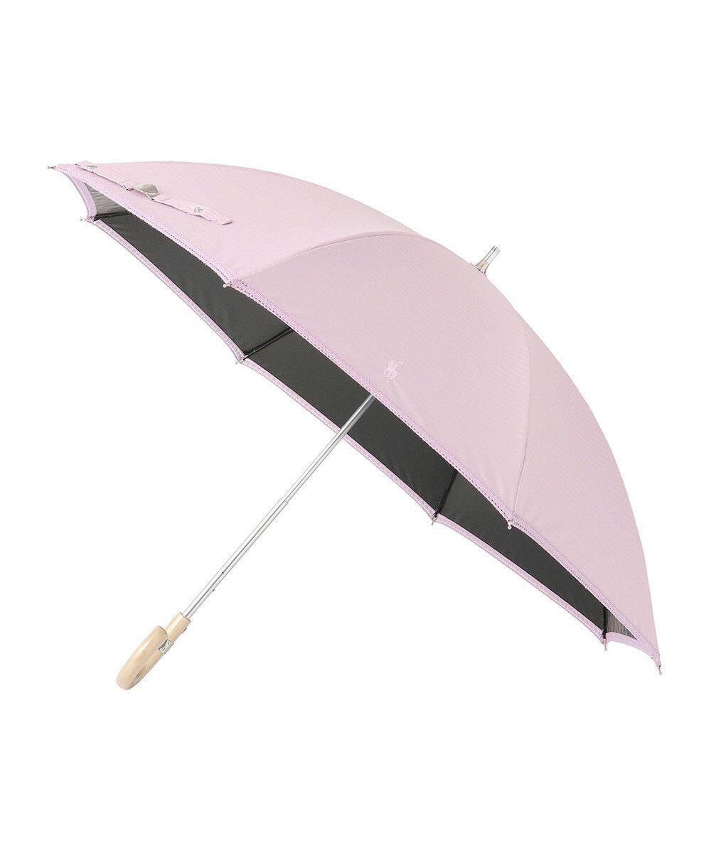 【ムーンバット/MOONBAT】のPOLO RALPH LAUREN 晴雨兼用 長傘 ジャガード×レース 日傘 一級遮光 遮熱 UV インテリア・キッズ・メンズ・レディースファッション・服の通販 founy(ファニー) 　ファッション　Fashion　レディースファッション　WOMEN　傘 / レイングッズ　Umbrellas/Rainwear　アイビー　Ivy　傘　Umbrella　ニューヨーク　New York　日傘　Parasol　レース　Race　ローズピンク|ID: prp329100004527063 ipo3291000000032015037