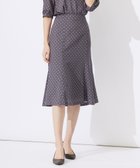 【ジェイ プレス/J.PRESS】の【洗える】ジオメトリックプリント スカート グレー系5|ID: prp329100004527082 ipo3291000000032015114