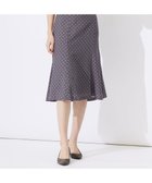 【ジェイ プレス/J.PRESS】の【洗える】ジオメトリックプリント スカート グレー系5|ID: prp329100004527082 ipo3291000000034283288