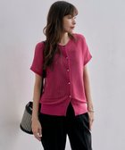 【アイシービー/iCB】の【洗える】コンパクトコイル 3wayサマーニット 人気、トレンドファッション・服の通販 founy(ファニー) ファッション Fashion レディースファッション Fashion for Women トップス・カットソー Cut & Sew Tops ニット Knit Tops & Sweaters アクリル Acrylic Material 春 Spring 洗える Machine Washable 畦 Ribbed Knit カーディガン Cardigan, Knitwear コンパクト Compact, Small Size サマー Summer, Summer Style セーター Sweater, Knitwear S/S・春夏 SS, Spring/Summer, Warm Season 夏 Summer 2024年 2024 2024春夏・S/S Spring/Summer 2024 SS24 エレガント 上品 Elegant thumbnail フューシャ系|ID: prp329100004527102 ipo3291000000034971141