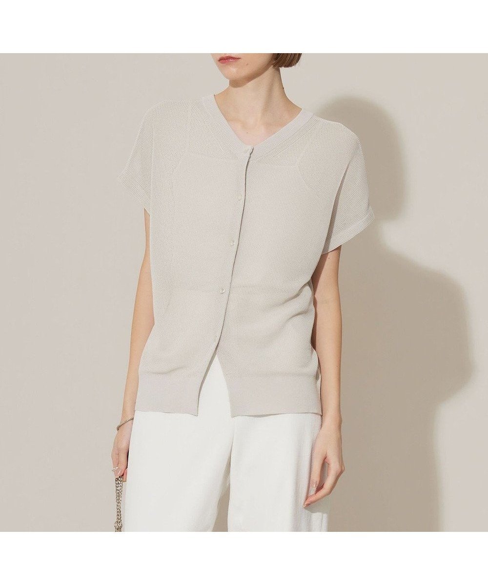 【アイシービー/iCB】の【洗える】コンパクトコイル 3wayサマーニット インテリア・キッズ・メンズ・レディースファッション・服の通販 founy(ファニー) 　ファッション　Fashion　レディースファッション　Fashion for Women　トップス・カットソー　Cut & Sew Tops　ニット　Knit Tops & Sweaters　アクリル　Acrylic Material　春　Spring　洗える　Machine Washable　畦　Ribbed Knit　カーディガン　Cardigan, Knitwear　コンパクト　Compact, Small Size　サマー　Summer, Summer Style　セーター　Sweater, Knitwear　S/S・春夏　SS, Spring/Summer, Warm Season　夏　Summer　2024年　2024　2024春夏・S/S　Spring/Summer 2024 SS24　エレガント 上品　Elegant　トープ系|ID: prp329100004527102 ipo3291000000034971144