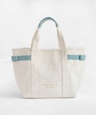 【トッカ/TOCCA】の【A4サイズ対応】SIDE RIBBON CANVASTOTE トートバッグ オフ×ブルー系|ID: prp329100004527105 ipo3291000000032046754