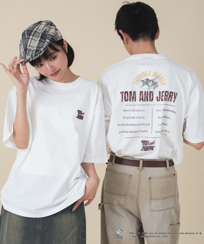 【ウィゴー/WEGO】の【新柄追加/TOMandJERRY/ユニセックス着用ITEM/SMLサイズ展開】TOMandJERRYグラフィックT(S) インテリア・キッズ・メンズ・レディースファッション・服の通販 founy(ファニー) https://founy.com/ ファッション Fashion レディースファッション WOMEN トップス・カットソー Tops/Tshirt シャツ/ブラウス Shirts/Blouses ロング / Tシャツ T-Shirts カットソー Cut and Sewn ヴィンテージ Vintage 春 Spring カットソー Cut And Sew カーゴパンツ Cargo Pants キャラクター Character グラフィック Graphic 今季 This Season スマホ Smartphone ダメージ Damage デニム Denim ネコ Cat 人気 Popularity パターン Pattern プリント Print S/S・春夏 Ss・Spring/Summer おすすめ Recommend 夏 Summer |ID: prp329100004527112 ipo3291000000032015249