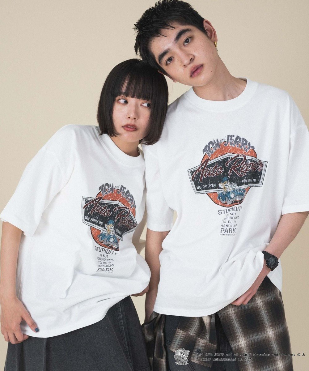 【ウィゴー/WEGO】の【新柄追加/TOMandJERRY/ユニセックス着用ITEM/SMLサイズ展開】TOMandJERRYグラフィックT(S) インテリア・キッズ・メンズ・レディースファッション・服の通販 founy(ファニー) 　ファッション　Fashion　レディースファッション　WOMEN　トップス・カットソー　Tops/Tshirt　シャツ/ブラウス　Shirts/Blouses　ロング / Tシャツ　T-Shirts　カットソー　Cut and Sewn　ヴィンテージ　Vintage　春　Spring　カットソー　Cut And Sew　カーゴパンツ　Cargo Pants　キャラクター　Character　グラフィック　Graphic　今季　This Season　スマホ　Smartphone　ダメージ　Damage　デニム　Denim　ネコ　Cat　人気　Popularity　パターン　Pattern　プリント　Print　S/S・春夏　Ss・Spring/Summer　おすすめ　Recommend　夏　Summer　柄3|ID: prp329100004527112 ipo3291000000032015252
