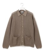 【ジェイプレスヨークストリート/J.PRESS YORK STREET】の【UNISEX】テープヤーンメッシュ カーディガン ライトグレー系|ID: prp329100004527116 ipo3291000000032015276