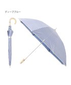 【ムーンバット/MOONBAT】の【軽量】POLO RALPH LAUREN 晴雨兼用日傘 長傘 ストライプスカラ/遮光 遮熱 UV ディープブルー|ID: prp329100004527118 ipo3291000000032015287