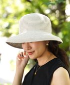 【石田製帽/ISHIDASEIBOU】の【洗える/折り畳める】美濃和紙xコットンブレード ウォッシャブルカサブランカ ライトグレー|ID: prp329100004527120 ipo3291000000032015294