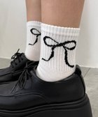 【ウィゴー/WEGO】の底パイルデザインソックス(丈14㎝) ホワイト|ID: prp329100004527192 ipo3291000000035634518