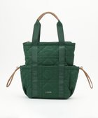 【ラ バガジェリー/LA BAGAGERIE】のグリッドキルティングリュック ダークグリーン|ID: prp329100004527196 ipo3291000000032015529
