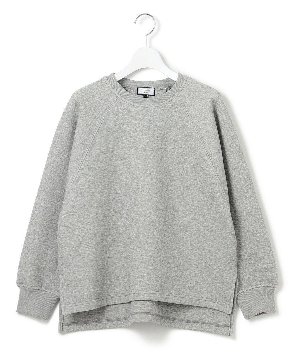 【ジェイプレスヨークストリート/J.PRESS YORK STREET】の【WOMEN】ダンボールジャージー スウェット 人気、トレンドファッション・服の通販 founy(ファニー) 　ファッション　Fashion　レディースファッション　WOMEN　トップス・カットソー　Tops/Tshirt　パーカ　Sweats　スウェット　Sweat　ジャージー　Jersey　スウェット　Sweat　スリット　Slit　スリーブ　Sleeve　リラックス　Relax　A/W・秋冬　Aw・Autumn/Winter・Fw・Fall-Winter　S/S・春夏　Ss・Spring/Summer　夏　Summer　エレガント 上品　Elegant　 other-1|ID: prp329100004527237 ipo3291000000032015691