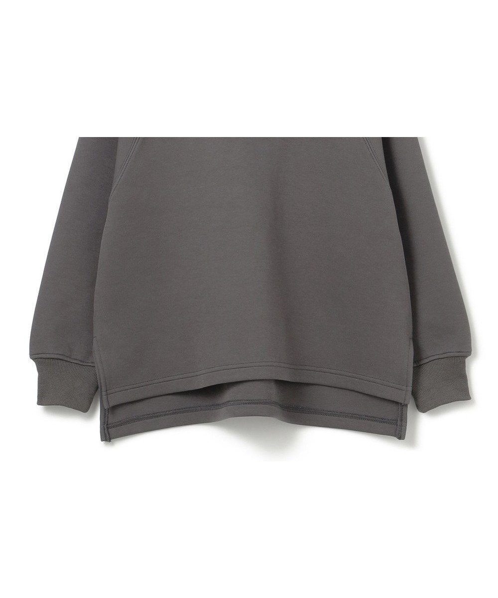 【ジェイプレスヨークストリート/J.PRESS YORK STREET】の【WOMEN】ダンボールジャージー スウェット インテリア・キッズ・メンズ・レディースファッション・服の通販 founy(ファニー) 　ファッション　Fashion　レディースファッション　Fashion for Women　トップス・カットソー　Cut & Sew Tops　レディースパーカー・カジュアルフーディー　Casual Hoodies & Sweatshirts　スウェット・クルーネックトップス　Sweatshirts & Crewnecks / Relaxed Fit Sweat Tops　スウェット / スエット　Sweatshirt, Sweatwear　スリット　Slit, Slit Detail　スリーブ　Sleeve, Long Sleeve / Short Sleeve　リラックス　Relax, Relaxed Fit　A/W・秋冬　Autumn/Winter　S/S・春夏　SS, Spring/Summer, Warm Season　夏　Summer　エレガント 上品　Elegant　グレー系|ID: prp329100004527237 ipo3291000000033604957