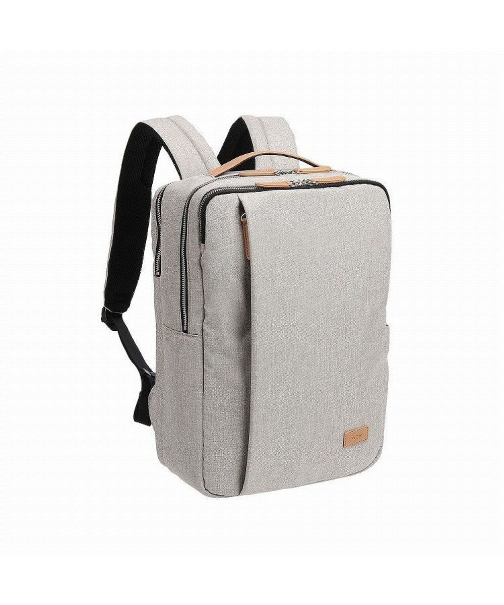 【エースバッグズアンドラゲッジ/ACE BAGS & LUGGAGE】のACE アビリティ ビジネスリュック A4 13インチ 10498 インテリア・キッズ・メンズ・レディースファッション・服の通販 founy(ファニー) 　ファッション　Fashion　レディースファッション　Ladies' Fashion Online　バッグ　Bag　スマート　Smart　ビジネス 仕事 通勤　Business　フロント　Front　ポケット　Pocket　リュック　Ruck Sack　ライトグレー|ID: prp329100004527257 ipo3291000000032577353