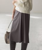 【ジェイ プレス/J.PRESS】の【洗える】ウールスムース スカート グレー系|ID: prp329100004527264 ipo3291000000032015807