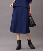 【ジェイ プレス/J.PRESS】の【洗える】ウールスムース スカート ブルー系|ID: prp329100004527264 ipo3291000000032015809