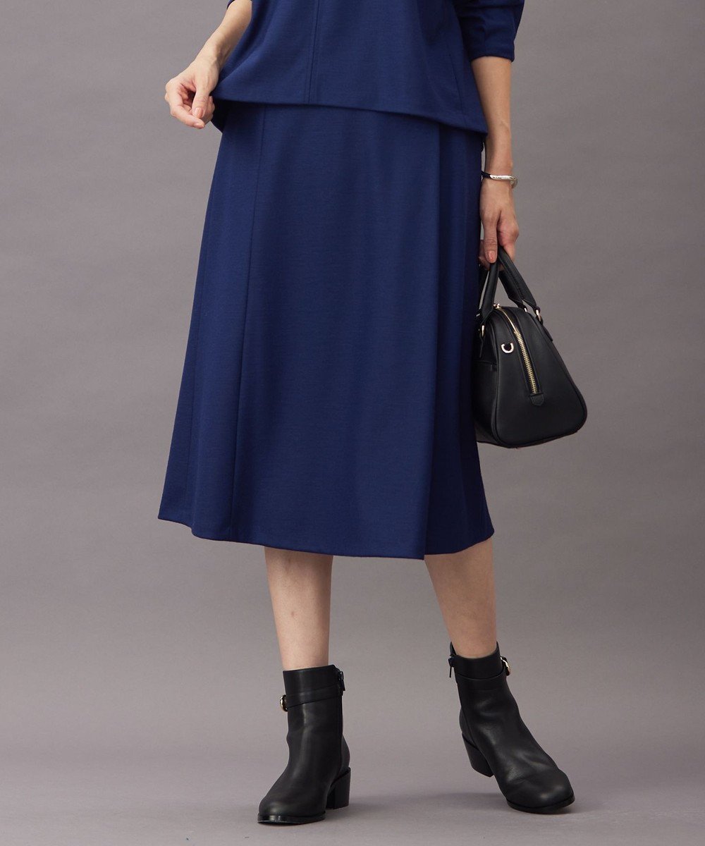 【ジェイ プレス/J.PRESS】の【洗える】ウールスムース スカート インテリア・キッズ・メンズ・レディースファッション・服の通販 founy(ファニー) 　ファッション　Fashion　レディースファッション　WOMEN　スカート　Skirt　おすすめ　Recommend　カットソー　Cut And Sew　キルト　Quilt　シンプル　Simple　セットアップ　Set Up　エレガント 上品　Elegant　再入荷　Restock/Back In Stock/Re Arrival　洗える　Washable　A/W・秋冬　Aw・Autumn/Winter・Fw・Fall-Winter　ビジネス 仕事 通勤　Business　ブルー系|ID: prp329100004527264 ipo3291000000032015809