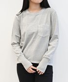 【サキュウ/caqu】のcaqu x good on long sleeve pocket tee リラックスフィットポケットTシャツ ash|ID: prp329100004527267 ipo3291000000033670865