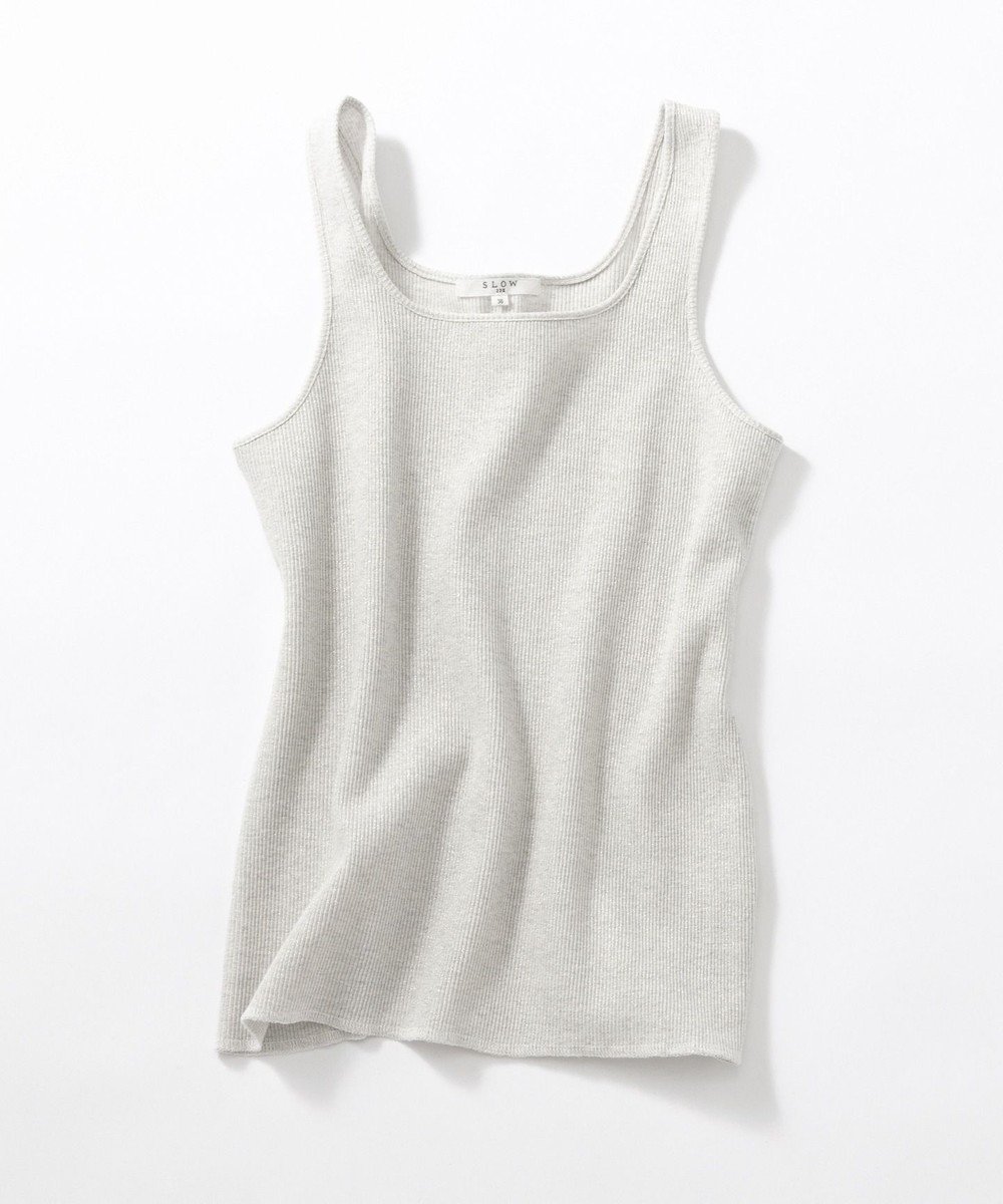 【23区/NIJYUSANKU】の【SLOW/一部店舗限定】ラメリブジャージー タンクトップ 人気、トレンドファッション・服の通販 founy(ファニー) 　ファッション　Fashion　レディースファッション　WOMEN　トップス・カットソー　Tops/Tshirt　インナー　Inner　春　Spring　カットソー　Cut And Sew　シルバー　Silver　タンク　Tank　ロング　Long　S/S・春夏　Ss・Spring/Summer　おすすめ　Recommend　夏　Summer　2025年　2025　2025春夏・S/S　Ss,Spring/Summer,2025　 other-1|ID: prp329100004527274 ipo3291000000032015844