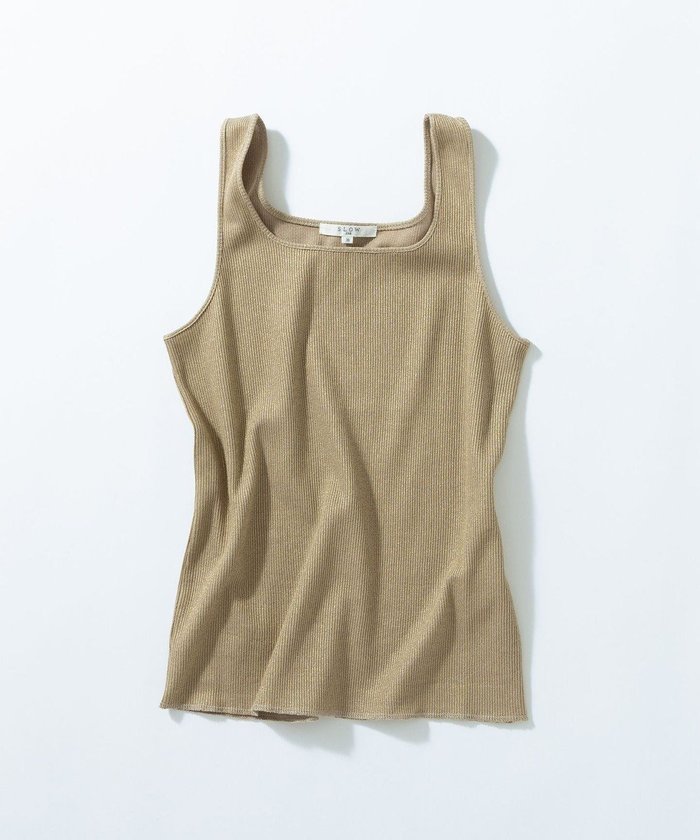 【23区/NIJYUSANKU】の【SLOW/一部店舗限定】好評につき新色追加!ラメリブジャージー タンクトップ インテリア・キッズ・メンズ・レディースファッション・服の通販 founy(ファニー) https://founy.com/ ファッション Fashion レディースファッション Fashion for Women トップス・カットソー Cut & Sew Tops インナー Innerwear 春 Spring カットソー Cut and Sewn Top タンク Tank Top, Sleeveless Top ロング Long, Long-Length S/S・春夏 SS, Spring/Summer, Warm Season おすすめ Recommended / Our Picks 夏 Summer 2025年 2025 2025春夏・S/S Spring/Summer 2025 SS25 |ID: prp329100004527274 ipo3291000000036287656