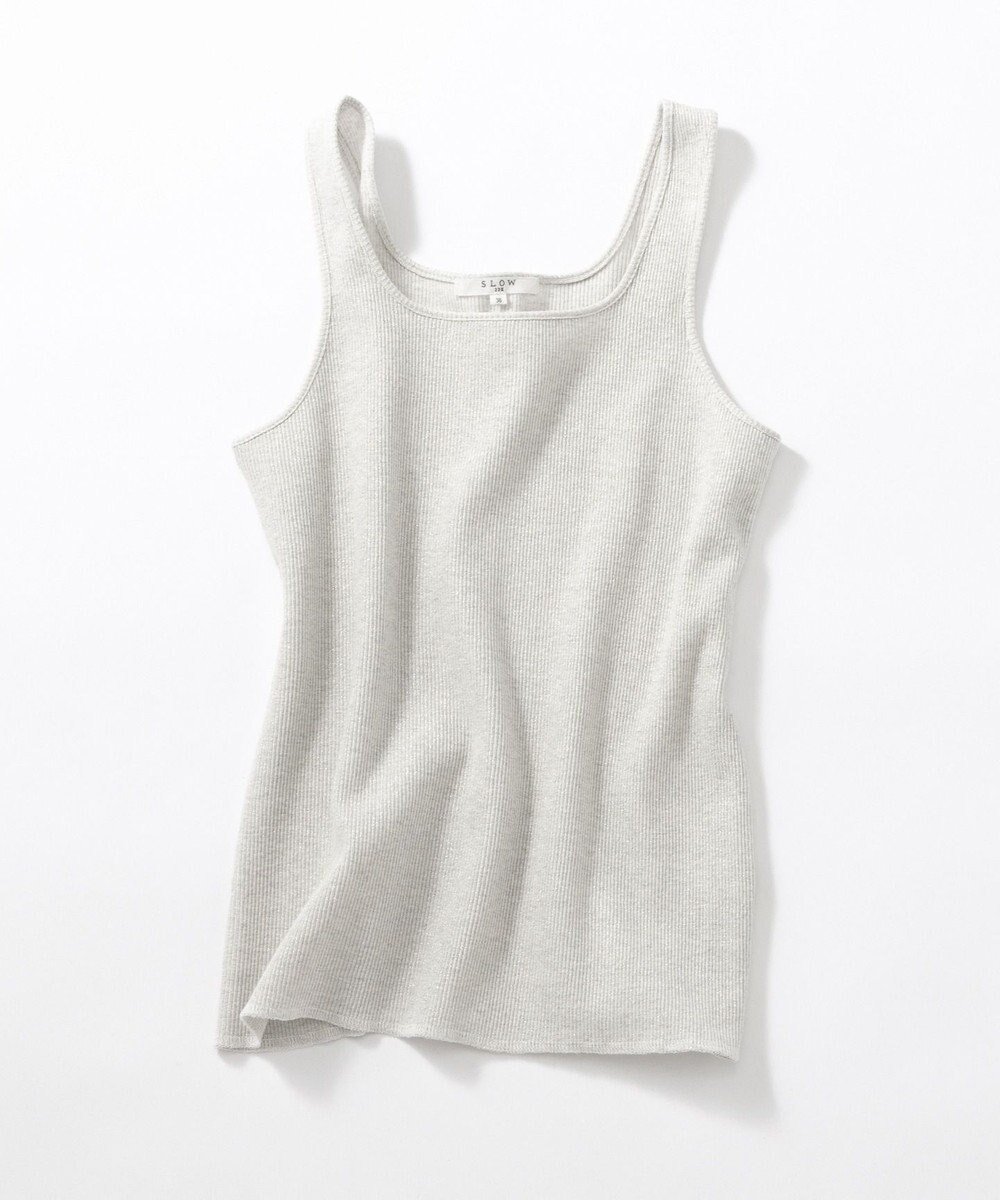 【23区/NIJYUSANKU】の【SLOW/一部店舗限定】好評につき新色追加!ラメリブジャージー タンクトップ インテリア・キッズ・メンズ・レディースファッション・服の通販 founy(ファニー) 　ファッション　Fashion　レディースファッション　Fashion for Women　トップス・カットソー　Cut & Sew Tops　インナー　Innerwear　春　Spring　カットソー　Cut and Sewn Top　タンク　Tank Top, Sleeveless Top　ロング　Long, Long-Length　S/S・春夏　SS, Spring/Summer, Warm Season　おすすめ　Recommended / Our Picks　夏　Summer　2025年　2025　2025春夏・S/S　Spring/Summer 2025 SS25　アイボリーラメ|ID: prp329100004527274 ipo3291000000036287663