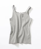 【23区/NIJYUSANKU】の【SLOW/一部店舗限定】好評につき新色追加!ラメリブジャージー タンクトップ ライトグレーラメ|ID: prp329100004527274 ipo3291000000036287664