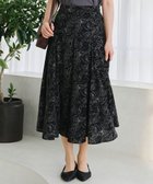 【ティアクラッセ/Tiaclasse】の【洗える】フラワープリントスカート ブラック|ID: prp329100004527286 ipo3291000000034245824