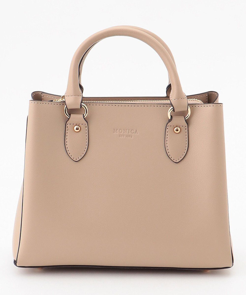 【ラ バガジェリー/LA BAGAGERIE】の【MONICA】スクエア2WAYハンドバッグ インテリア・キッズ・メンズ・レディースファッション・服の通販 founy(ファニー) ファッション Fashion レディースファッション Fashion for Women バッグ Bags イエロー Yellow コンパクト Compact, Small Size シンプル Simple, Minimal スクエア Square, Square Shape スマート Smart, Elegant ポケット Pocket, Pocket Detail マグネット Magnet, Magnetic Closure エレガント 上品 Elegant 別注 Limited Edition, Custom Order 財布 Wallet, Purse グレージュ|ID: prp329100004527321 ipo3291000000033684913