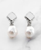 【トッカ/TOCCA】のCLOVER PEARL EARRINGS 淡水バロックパールイヤリング シルバー系|ID: prp329100004527327 ipo3291000000032016085