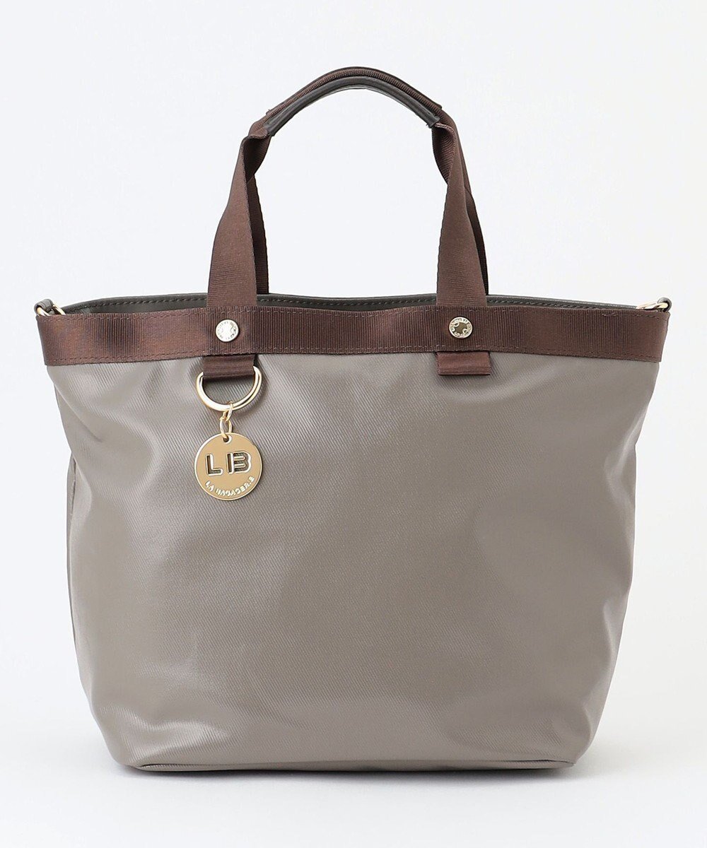 【ラ バガジェリー/LA BAGAGERIE】の【コットン×ポリウレタン】シャイニーミニトート インテリア・キッズ・メンズ・レディースファッション・服の通販 founy(ファニー) ファッション Fashion レディースファッション Fashion for Women バッグ Bags コンパクト Compact, Small Size コーティング Coating, Coated Finish スタンダード Standard, Basic スマート Smart, Elegant チャーム Charm, Pendant ハンカチ Handkerchief, Hanky ベーシック Basic, Essential ポケット Pocket, Pocket Detail ポーチ Pouch, Small Case ラウンド Round, Round Neck 財布 Wallet, Purse グレー|ID: prp329100004527332 ipo3291000000033661784