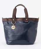 【ラ バガジェリー/LA BAGAGERIE】の【コットン×ポリウレタン】シャイニーミニトート ネイビー|ID: prp329100004527332 ipo3291000000033661789