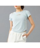 【チャコット/Chacott】のChacott BALANCE HandsomeCotton カットアウトTシャツ アイスグリーン|ID: prp329100004527336 ipo3291000000032016117