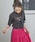 【23区/NIJYUSANKU】の【SLOW/一部店舗限定】MVSコットン デザイン ロゴTシャツ グレー系|ID: prp329100004527338 ipo3291000000032016125